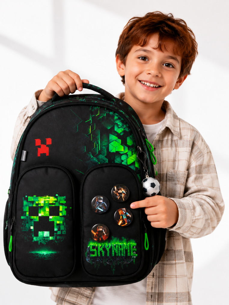 Шкільний рюкзак Minecraft Winner / SkyName R9-1 R1-098 фото