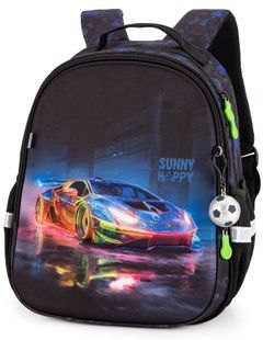 Школьный рюкзак Sunny Happy SH1-18 со спортивным автомобилем SH1-18 фото