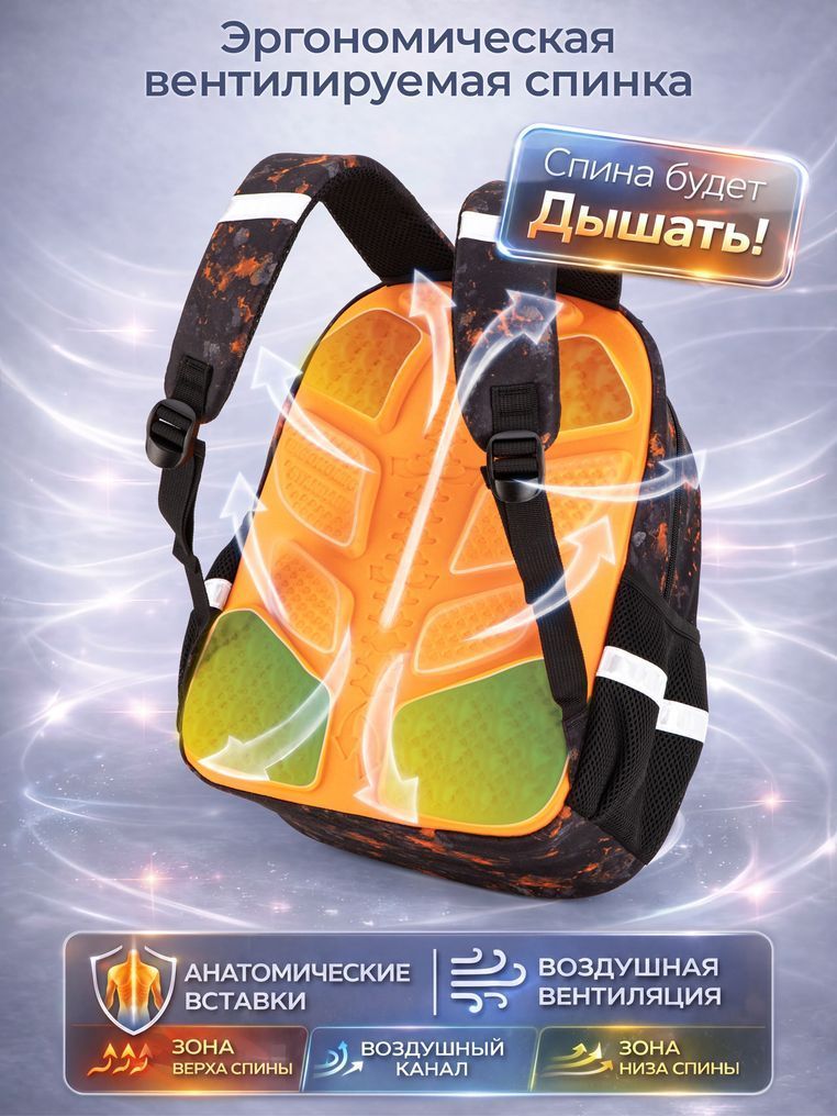 Шкільний рюкзак Sunny Happy SH1-20 з футбольним м'ячем SH1-20 фото