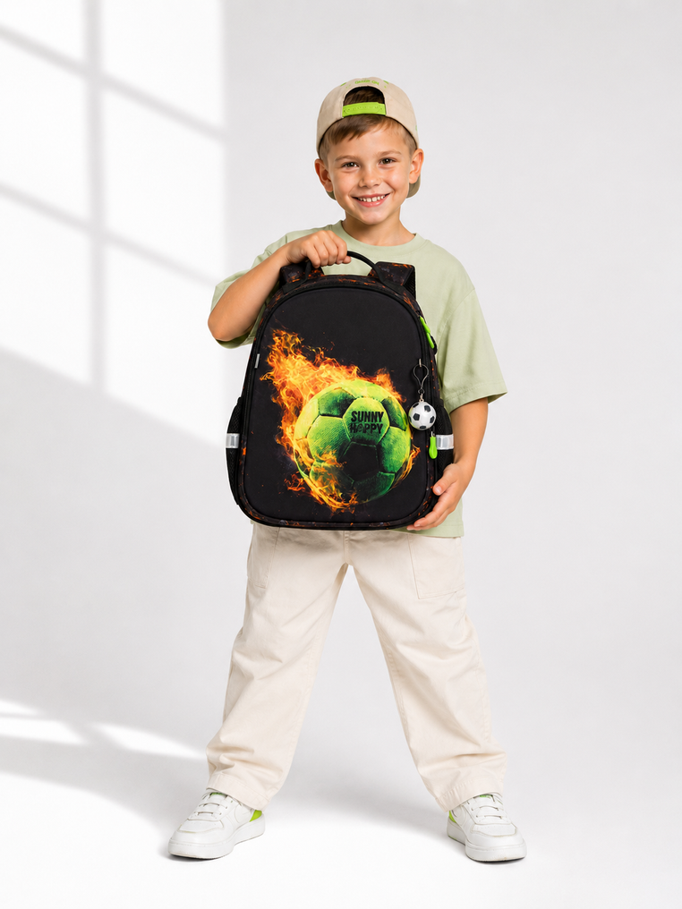Шкільний рюкзак Sunny Happy SH1-20 з футбольним м'ячем SH1-20 фото