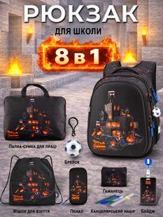 Школьный набор 8 в 1 Winner / SkyName R1-095 Minecraft R1-095 фото